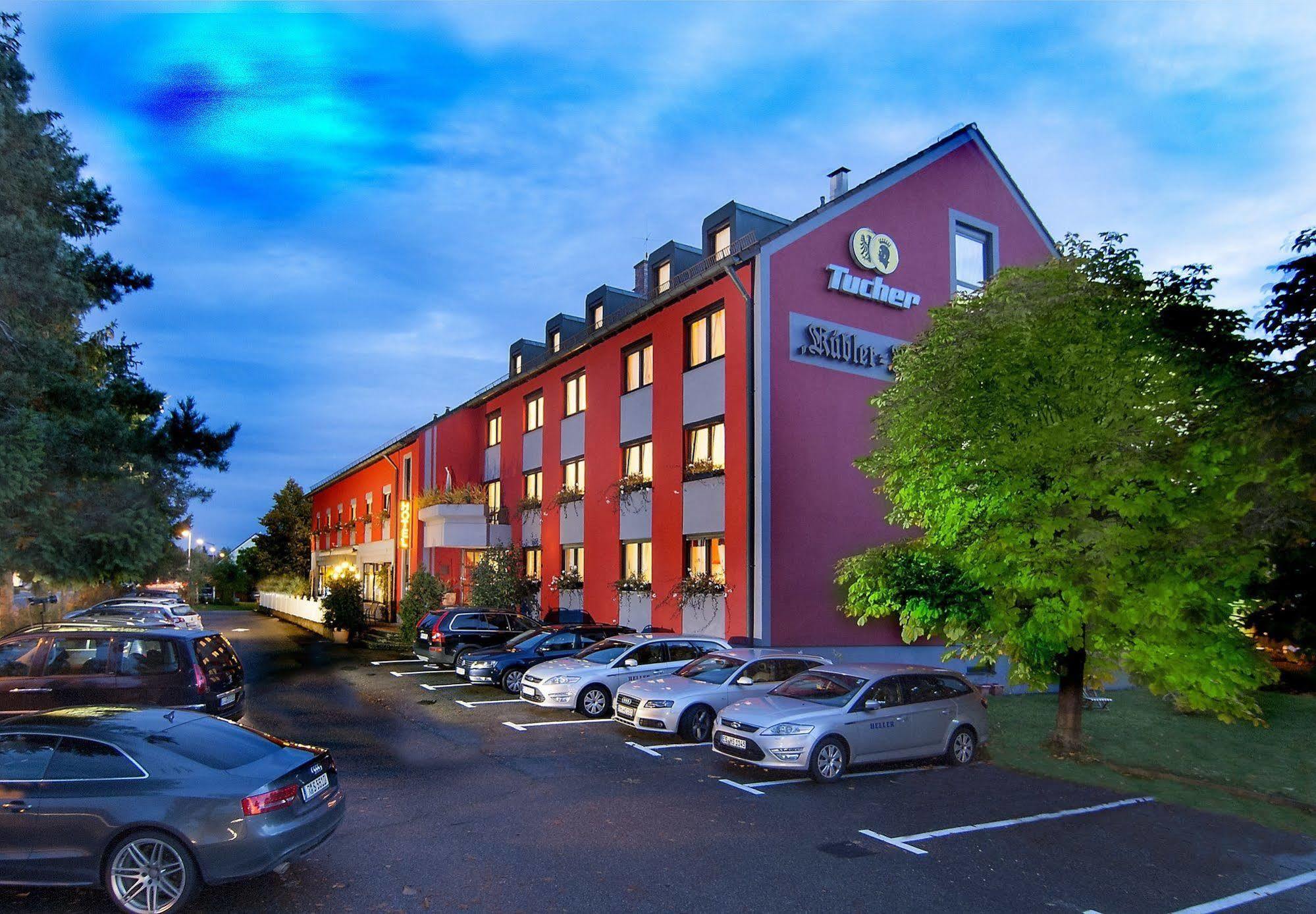Hotel Kuebler Wendelstein Exterior foto